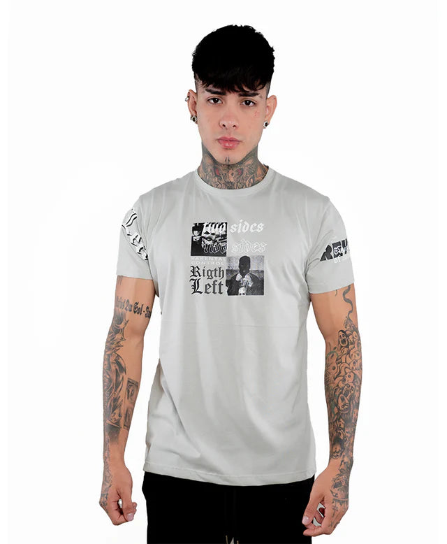 CAMISETA RIGTH GRIS