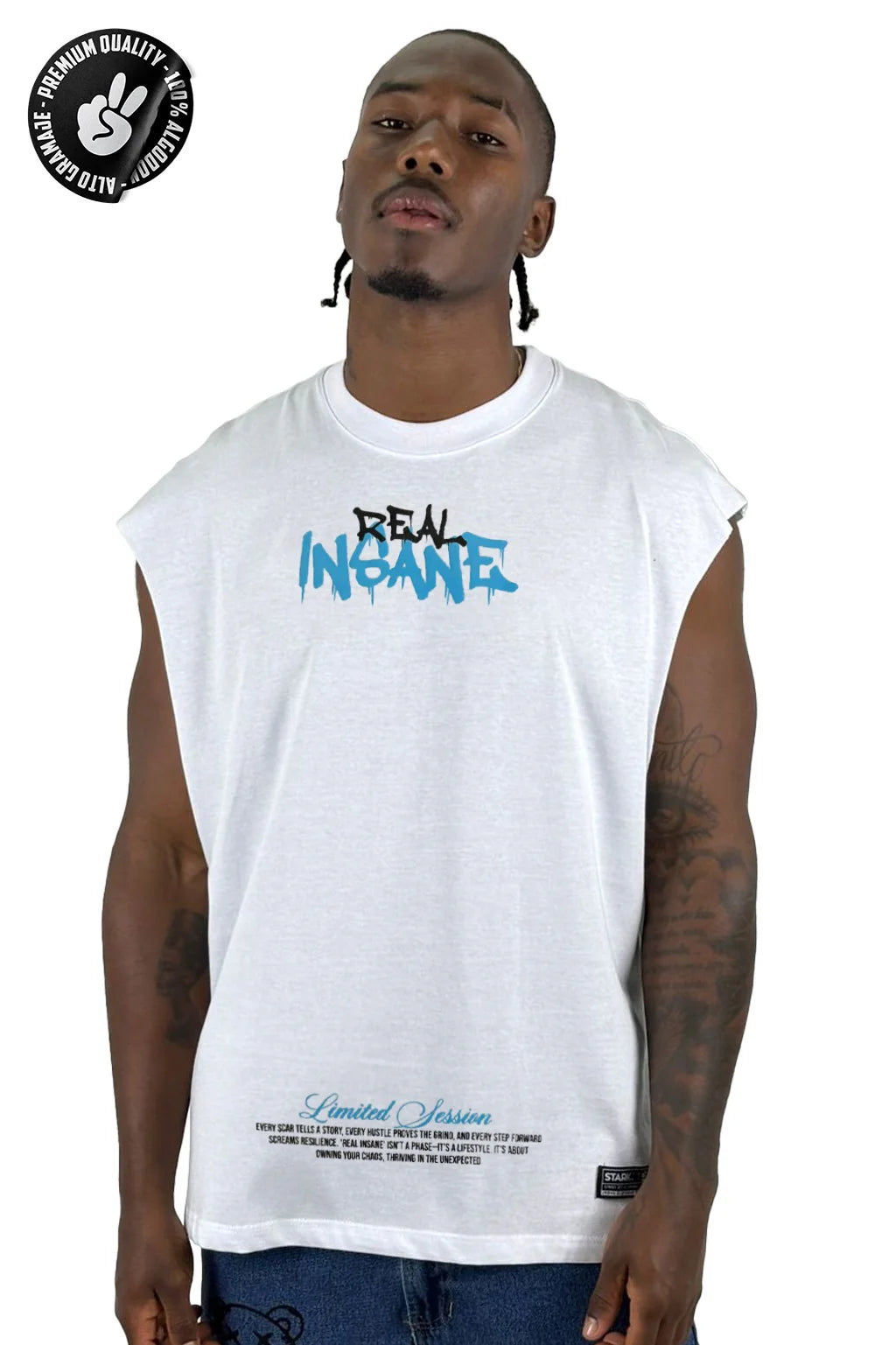 CAMISILLA OVERSIZE ALTO GRAMAJE INSANE