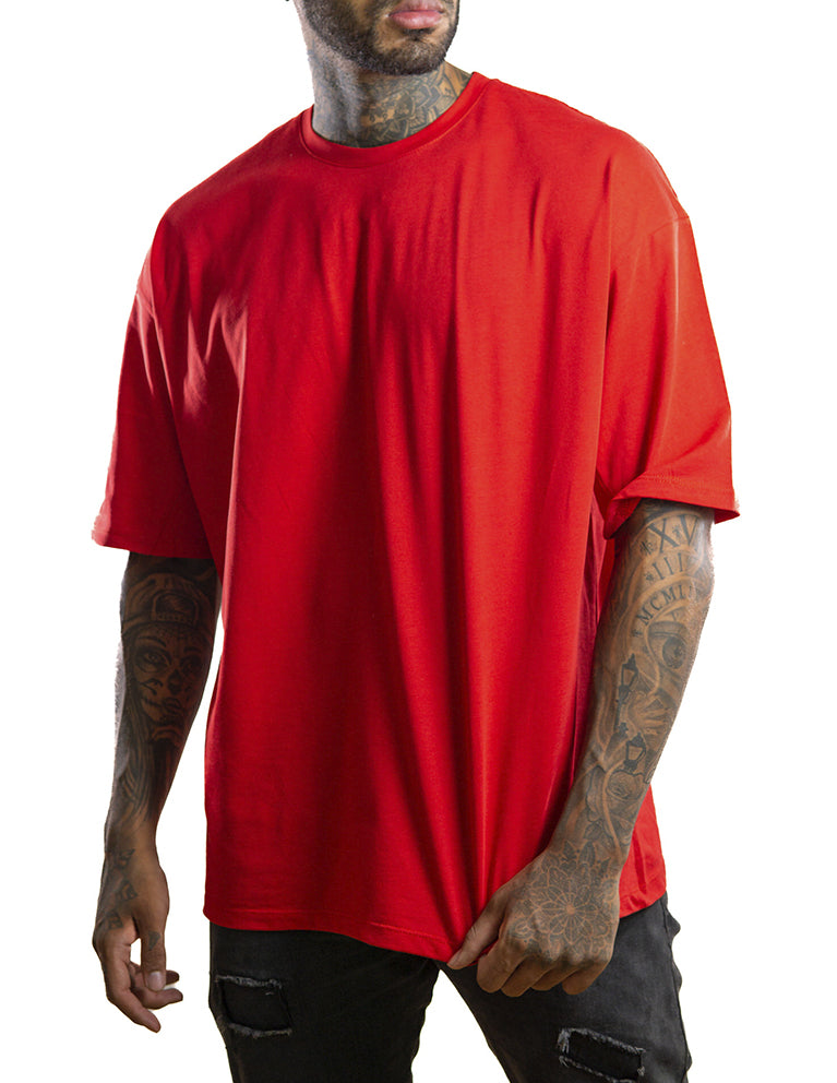 Camiseta básica roja hombre – Bausi