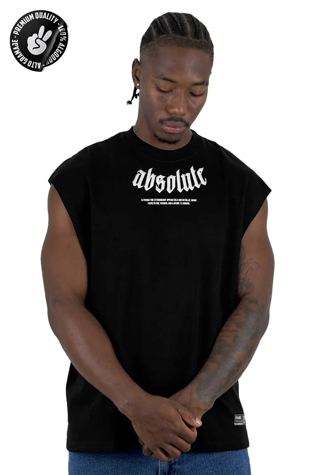 CAMISILLA OVERSIZE ALTO GRAMAJE ABSOLUTE