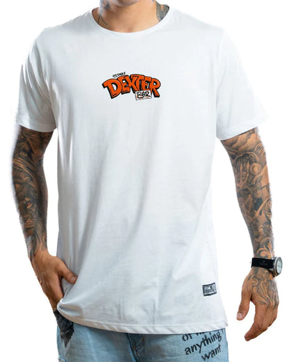 CAMISETA DEXTER BLANCA