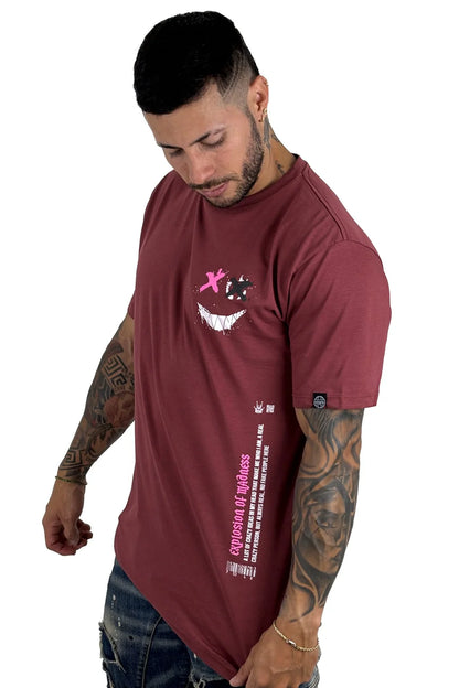 CAMISETA CARITA VINO