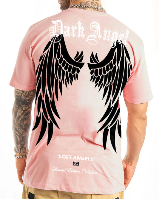 CAMISETA DARK ANGEL ROSADA