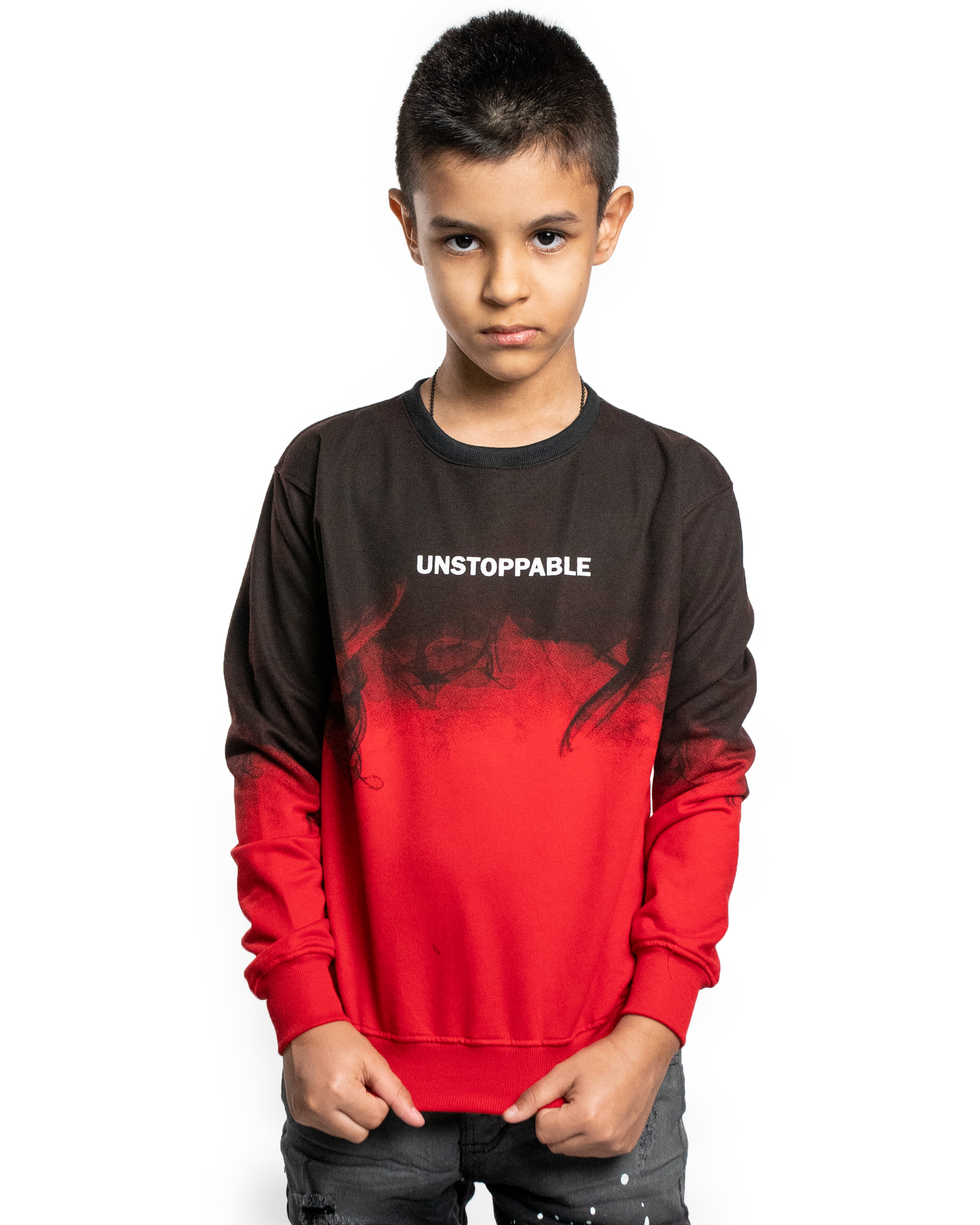 BUZO UNSTOPPABLE ROJO NIÑO New Styles City