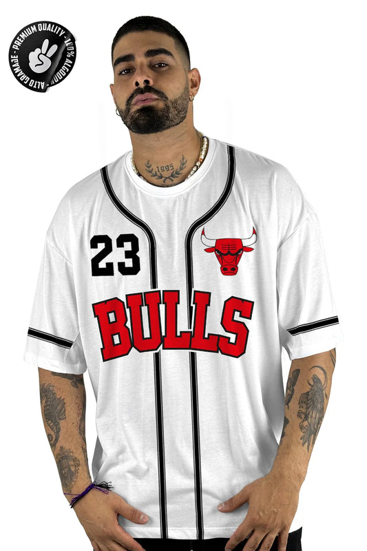 OVERSIZE H ALTO GRAMAJE BULLS JORDAN BLANCA