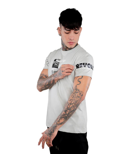 CAMISETA RIGTH GRIS