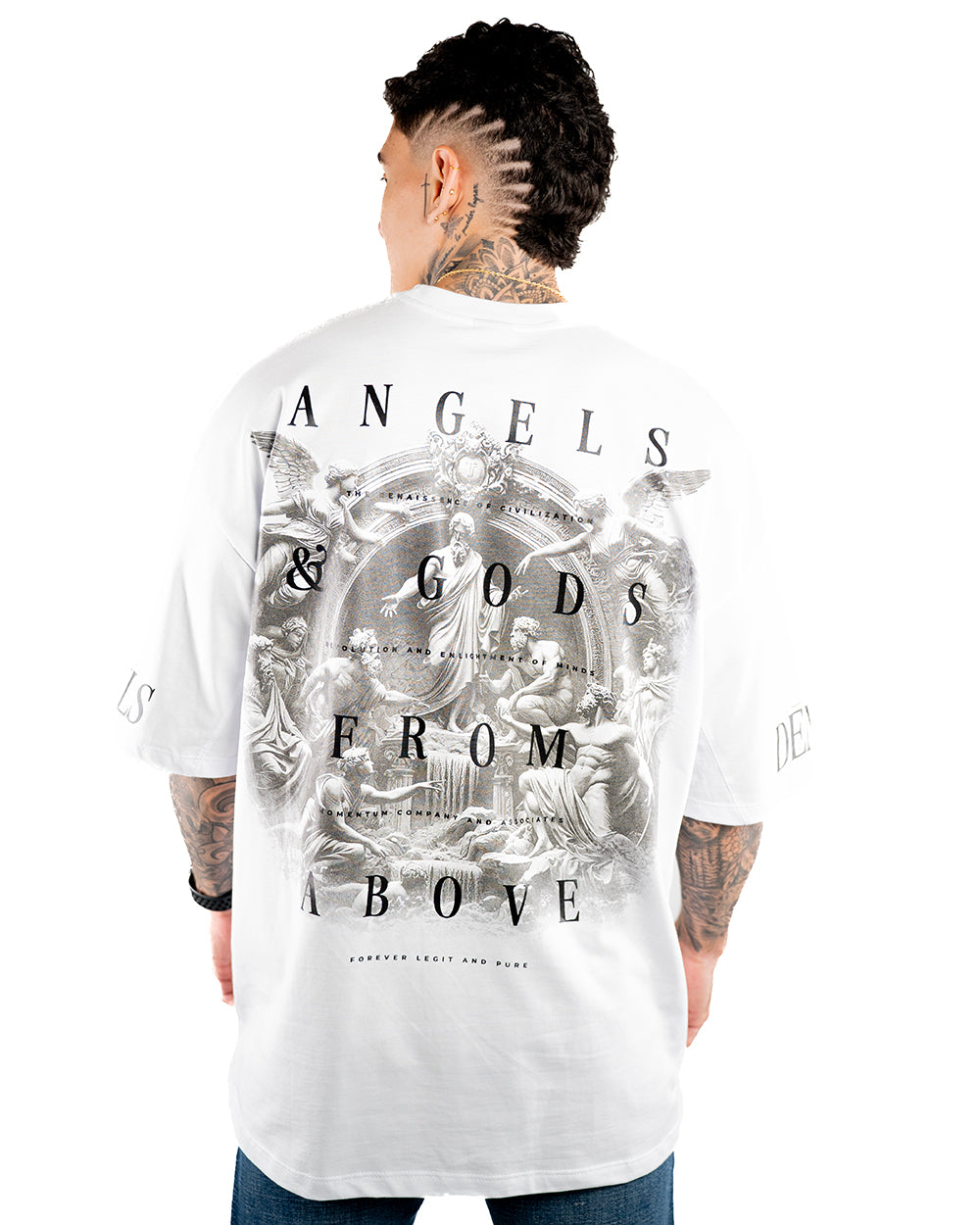 OVERSIZE H  ALTO GRAMAJE ANGELS AND GODS