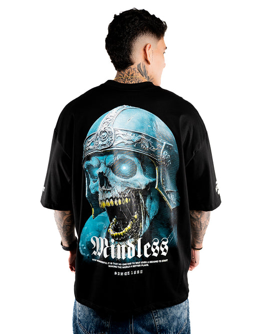 OVERSIZE H  ALTO GRAMAJE MIND SKULL
