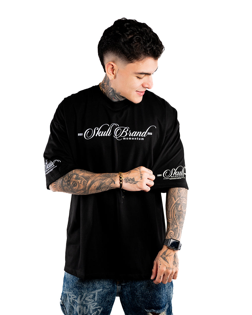 OVERSIZE H  ALTO GRAMAJE SKULL BRAND