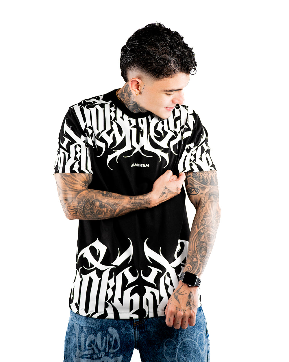 CAMISETA GOTIC NEGRA