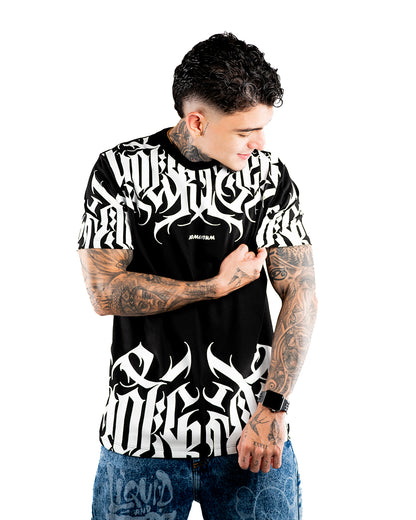 CAMISETA GOTIC NEGRA