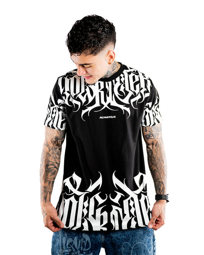 CAMISETA GOTIC NEGRA
