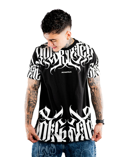 CAMISETA GOTIC NEGRA