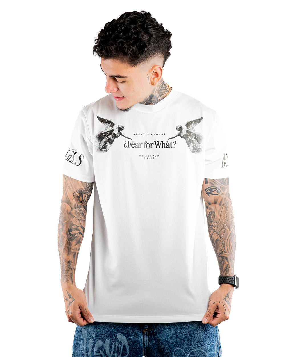 CAMISETA ANGELS AND GOD