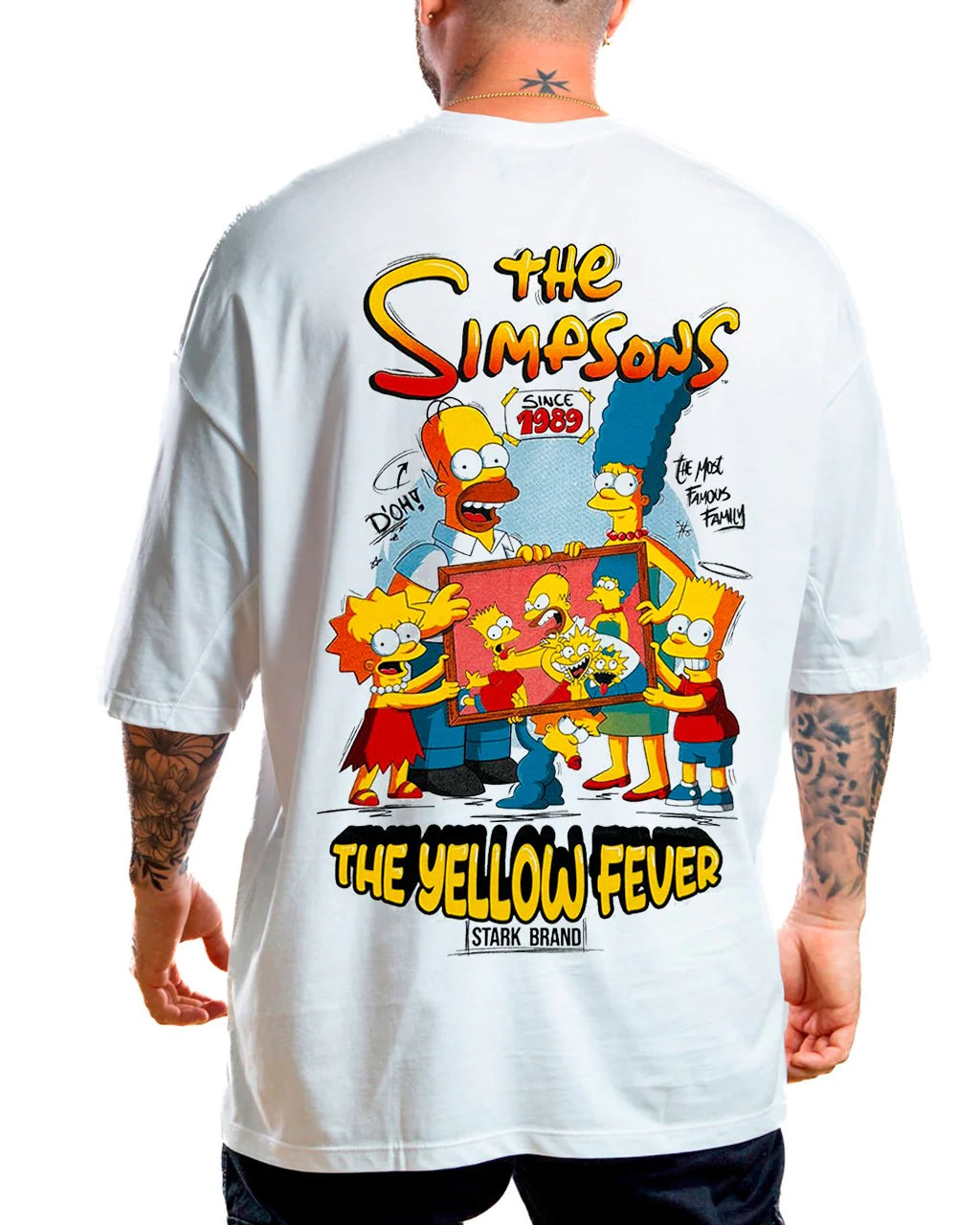 OVERSIZE H YELLOW FEVER SIMPSONS