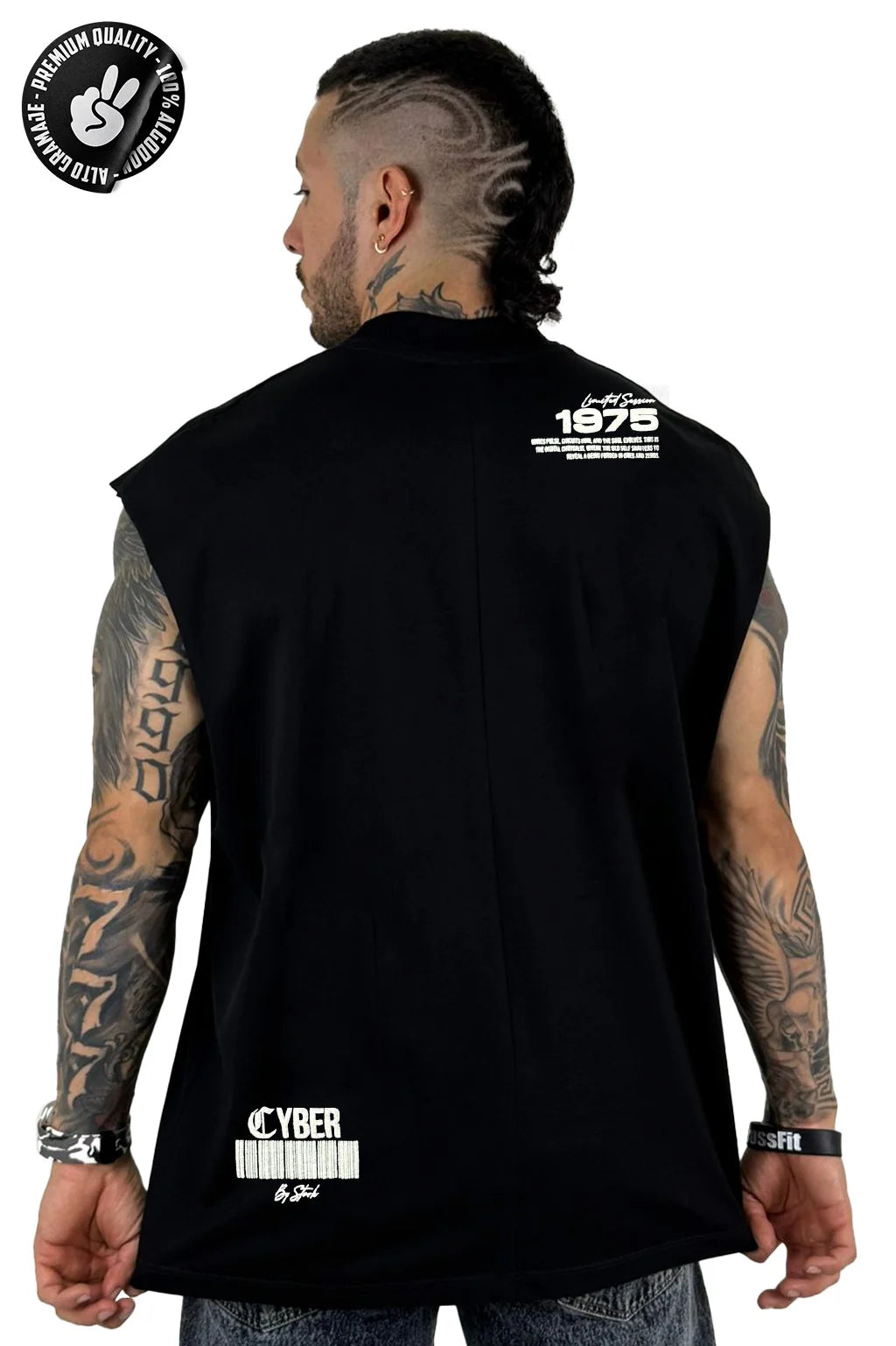 CAMISILLA OVERSIZE ALTO GRAMAJE CYBER