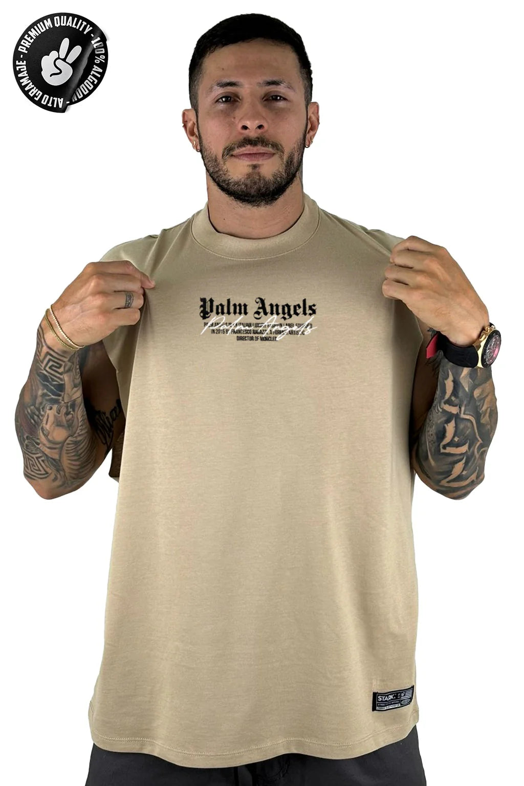 CAMISILLA OVERSIZE ALTO GRAMAJE PALM ANGELS