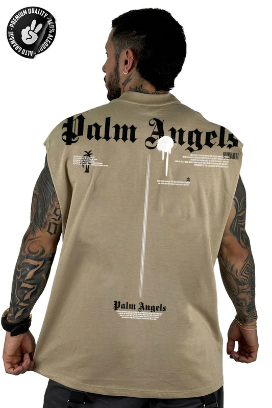 CAMISILLA OVERSIZE ALTO GRAMAJE PALM ANGELS