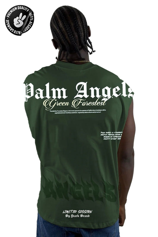 CAMISILLA OVERSIZE ALTO GRAMAJE PALM ANGELS