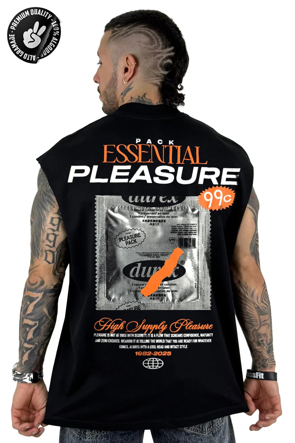 CAMISILLA OVERSIZE ALTO GRAMAJE HIGH PLEASURE