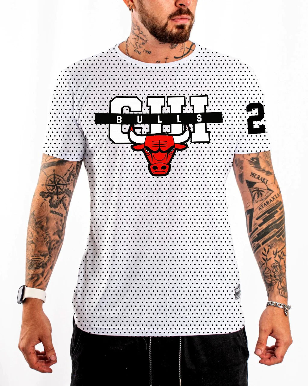 CAMISETA BULLS PUNTOS