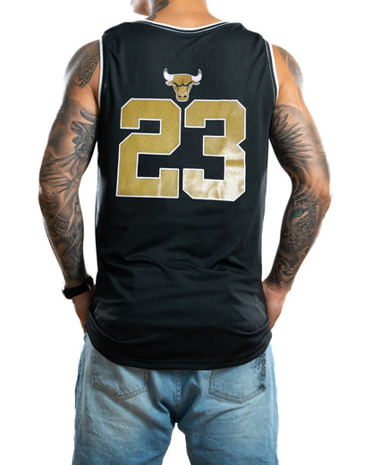 CAMISILLA BULLS NEGRA 23