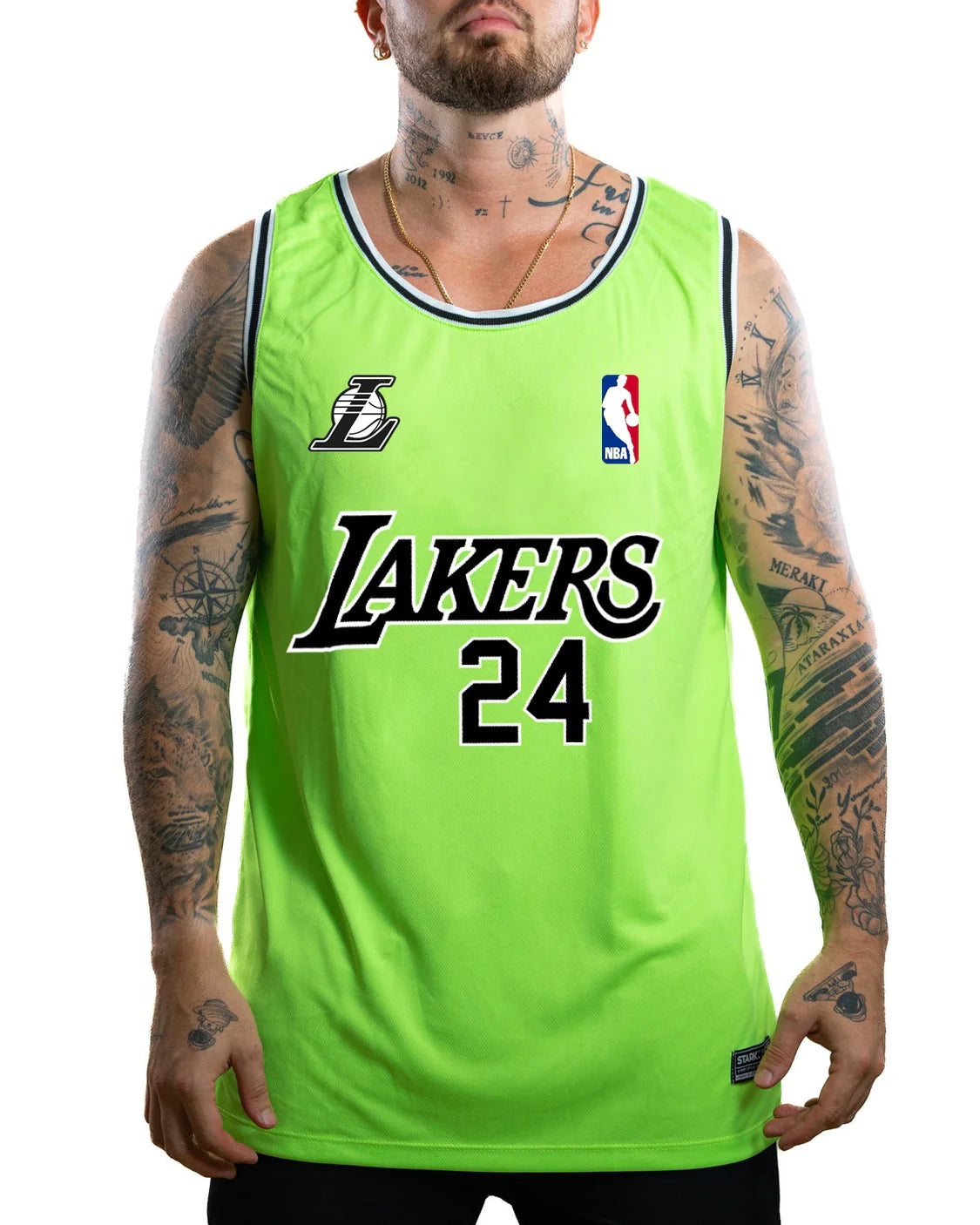 CAMISILLA VERDE NEON LAKERS