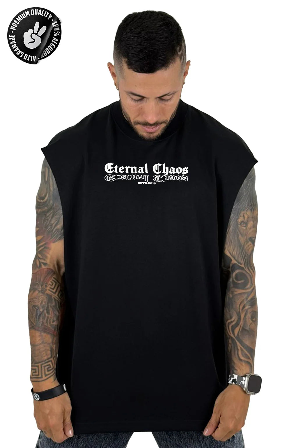 CAMISILLA OVERSIZE ALTO GRAMAJE CHAOS