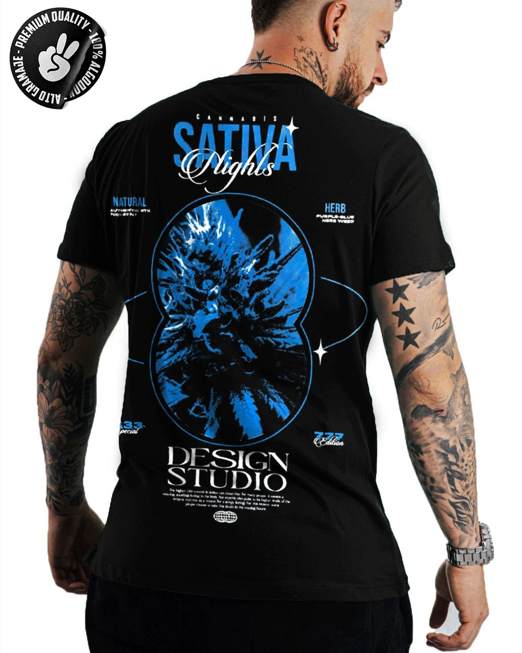 CAMISETA ALTO GRAMAJE SATIVA