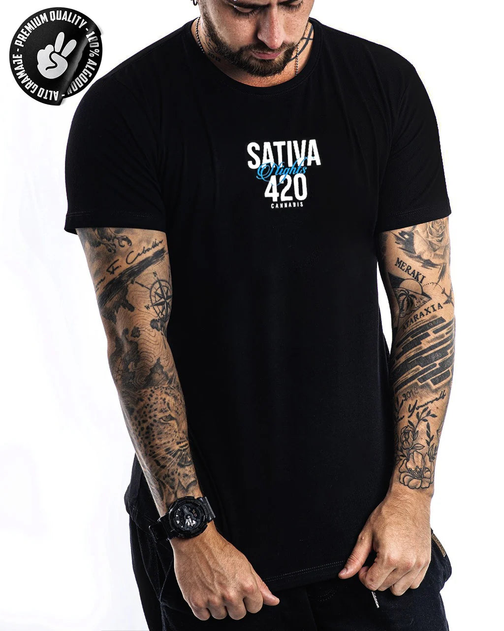 CAMISETA ALTO GRAMAJE SATIVA
