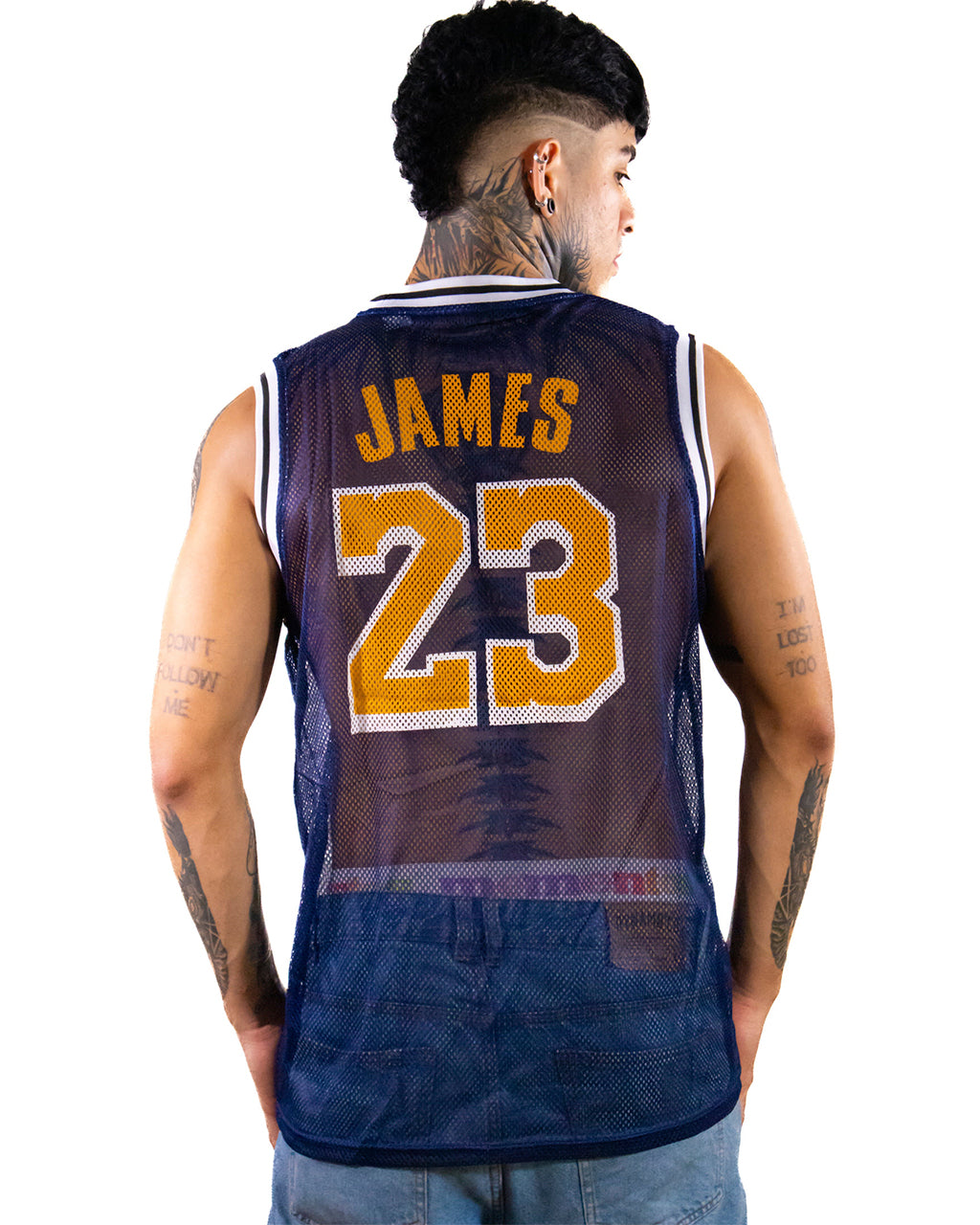 CAMISILLA LAKERS AZUL 23 JAMES