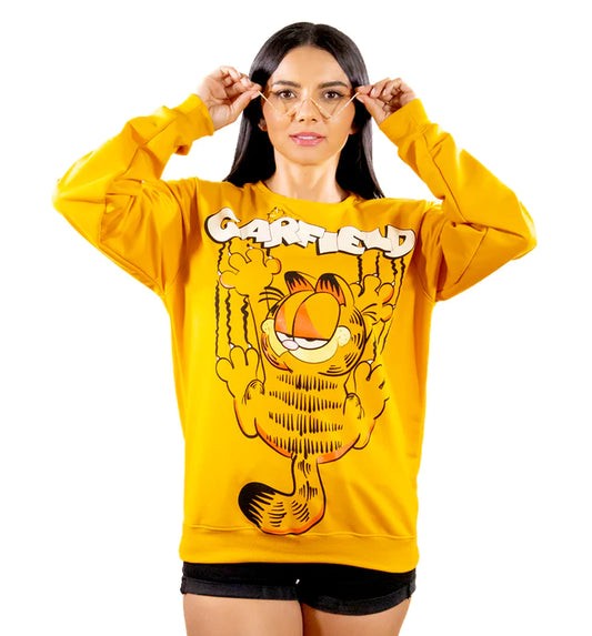 BUZO CUELLO REDONDO DAMA GARFIELD