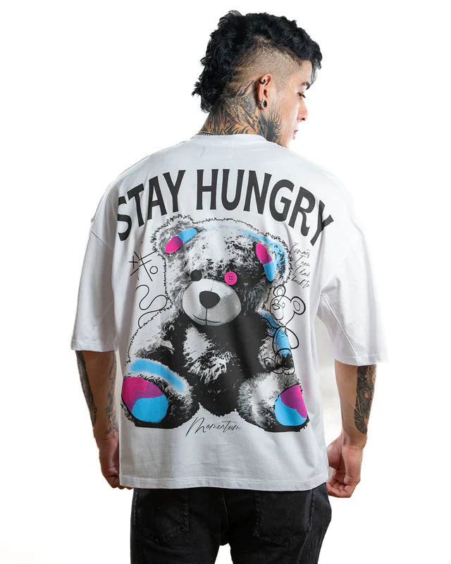 OVERSIZE H STAY HUNGRY