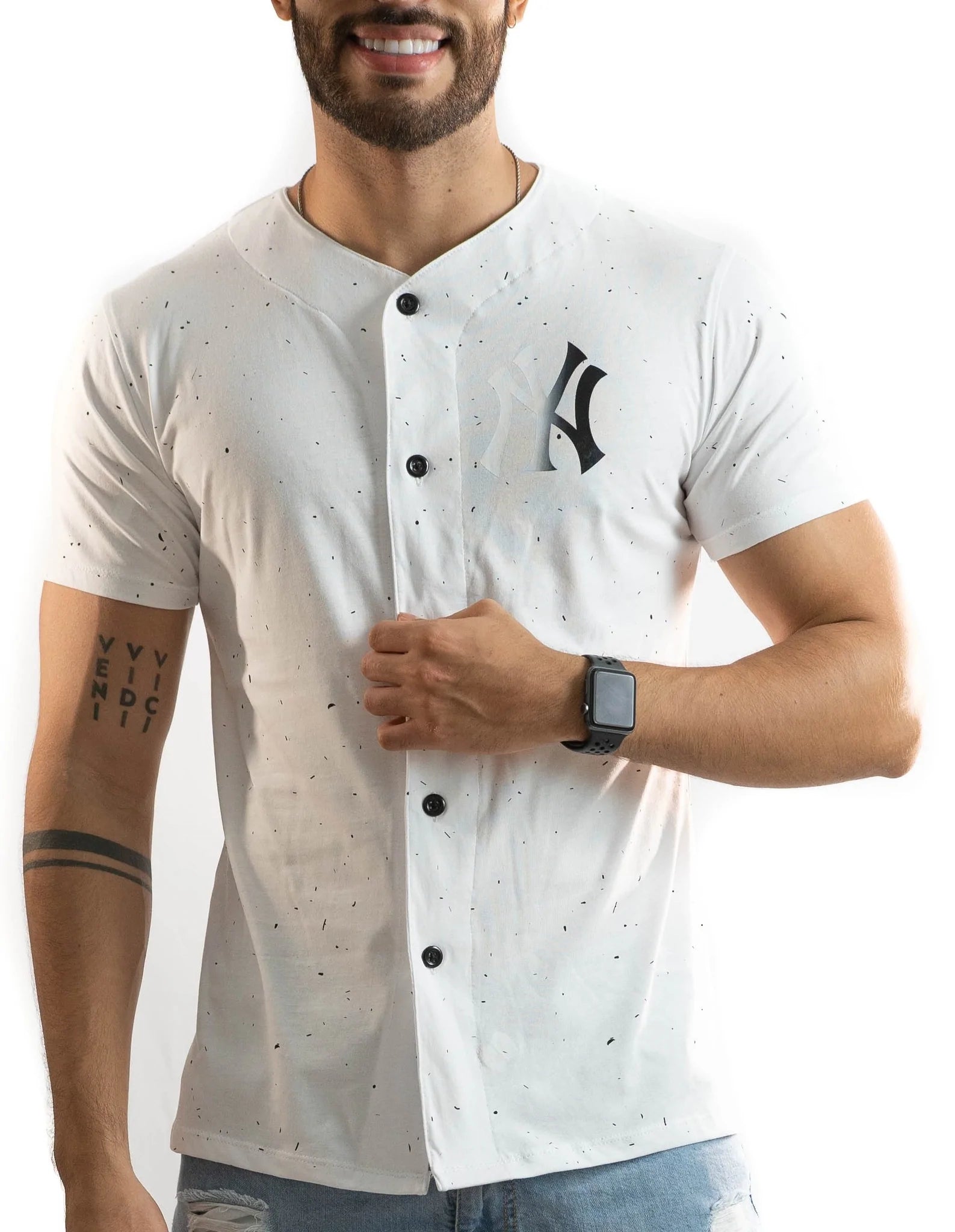 BEISBOLERA BLANCA NY CHISPAS New Styles City