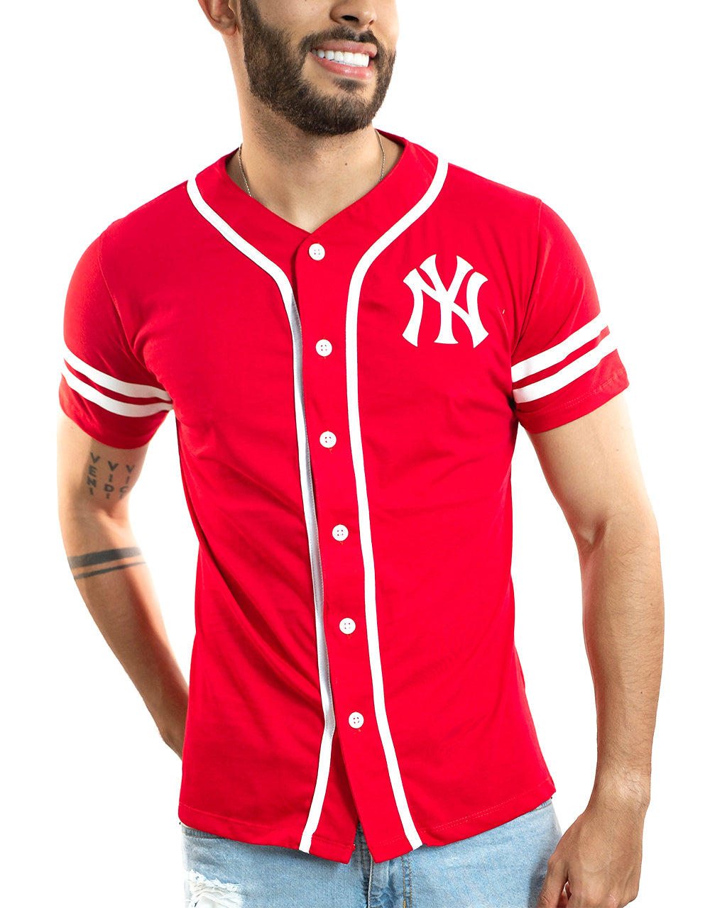 BEISBOLERA ROJA NY CLASSIC New Styles City